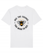 Bee The Change You Wish To See Tricou mânecă scurtă Unisex Rocker