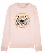 Bee Well Kind Sweet Loving Strong Bluză mânecă lungă Unisex Rise