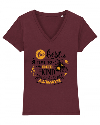 Best Time To Be Kind Always Burgundy