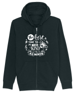 Best Time To Be Kind Always Hanorac cu fermoar Unisex Connector