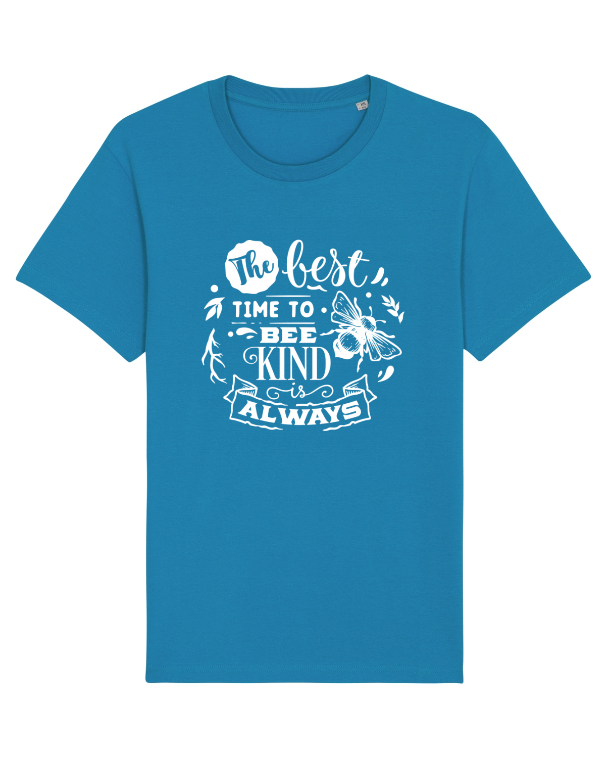 Tricou mânecă scurtă Unisex Rocker Azur
