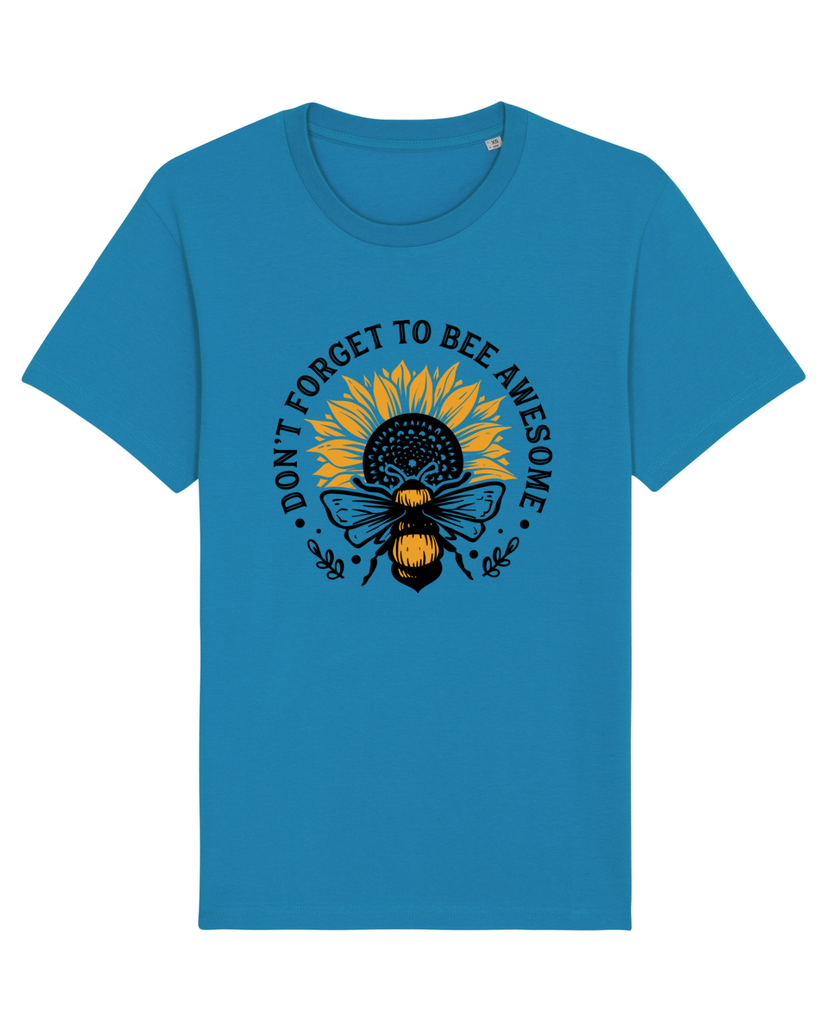 Tricou mânecă scurtă Unisex Rocker Azur
