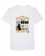 Grumpy Old Bear Tricou mânecă scurtă guler larg Bărbat Skater