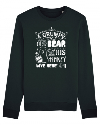 Grumpy Old Bear Black