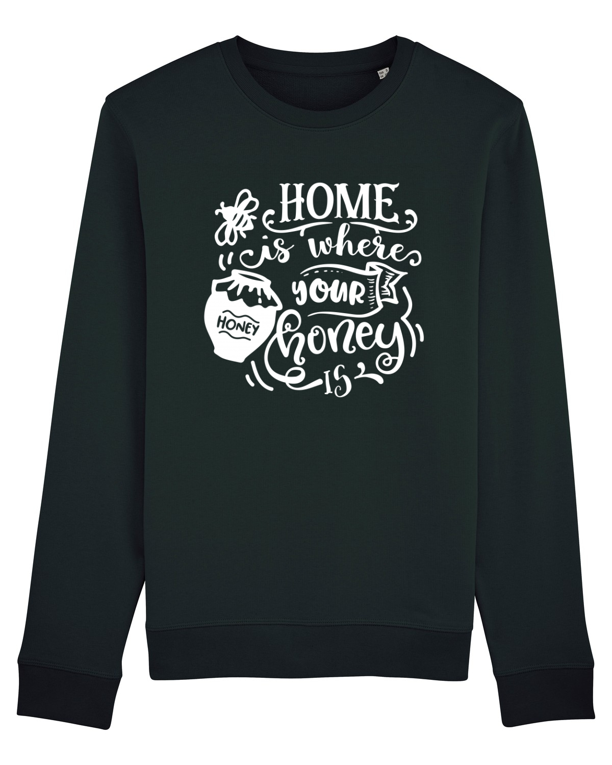 Bluză mânecă lungă Unisex Rise Black