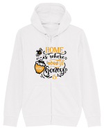 Home Is Where Your Honey Is Hanorac cu fermoar Unisex Connector