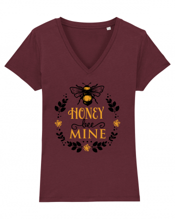 Honey Bee Mine Burgundy