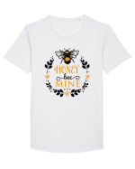 Honey Bee Mine Tricou mânecă scurtă guler larg Bărbat Skater