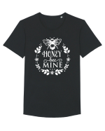 Honey Bee Mine Tricou mânecă scurtă guler larg Bărbat Skater