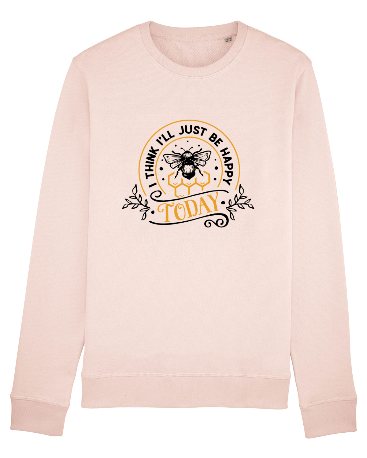 Bluză mânecă lungă Unisex Rise Candy Pink