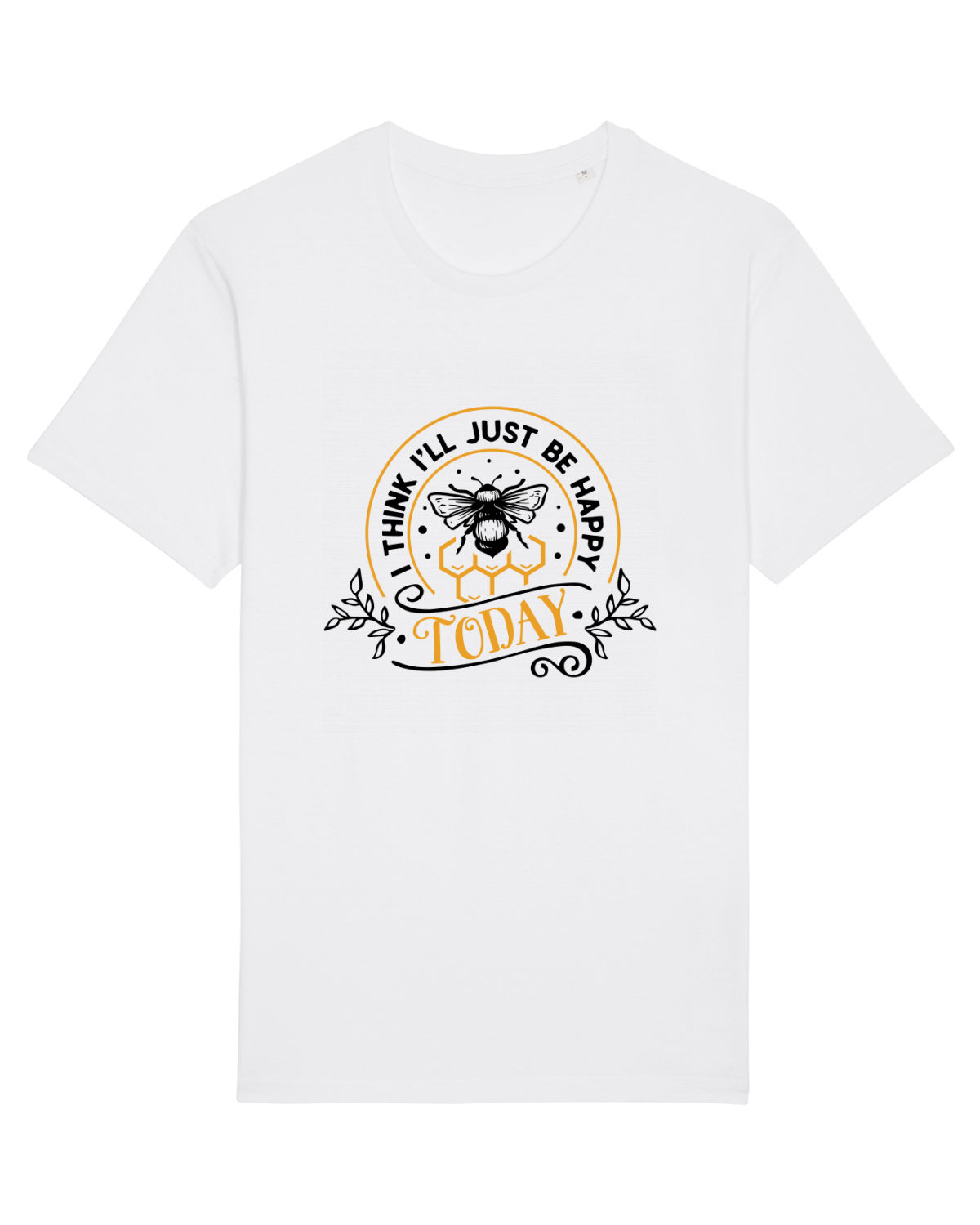Tricou mânecă scurtă Unisex Rocker White