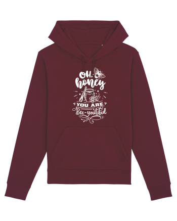Oh Honey You Are Bee-youtiful Burgundy