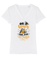 Oh Honey You Are Bee-youtiful Tricou mânecă scurtă guler V Damă Evoker