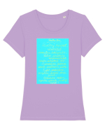 Pentru tine Tricou mânecă scurtă guler larg fitted Damă Expresser