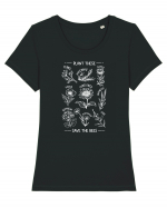Plant These And Save The Bees Tricou mânecă scurtă guler larg fitted Damă Expresser