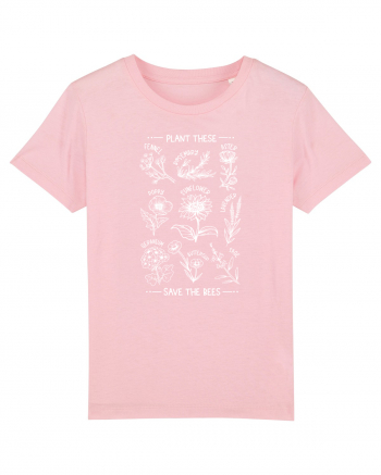 Plant These And Save The Bees Cotton Pink