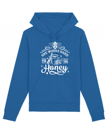 She Works Hard For The Honey Royal Blue