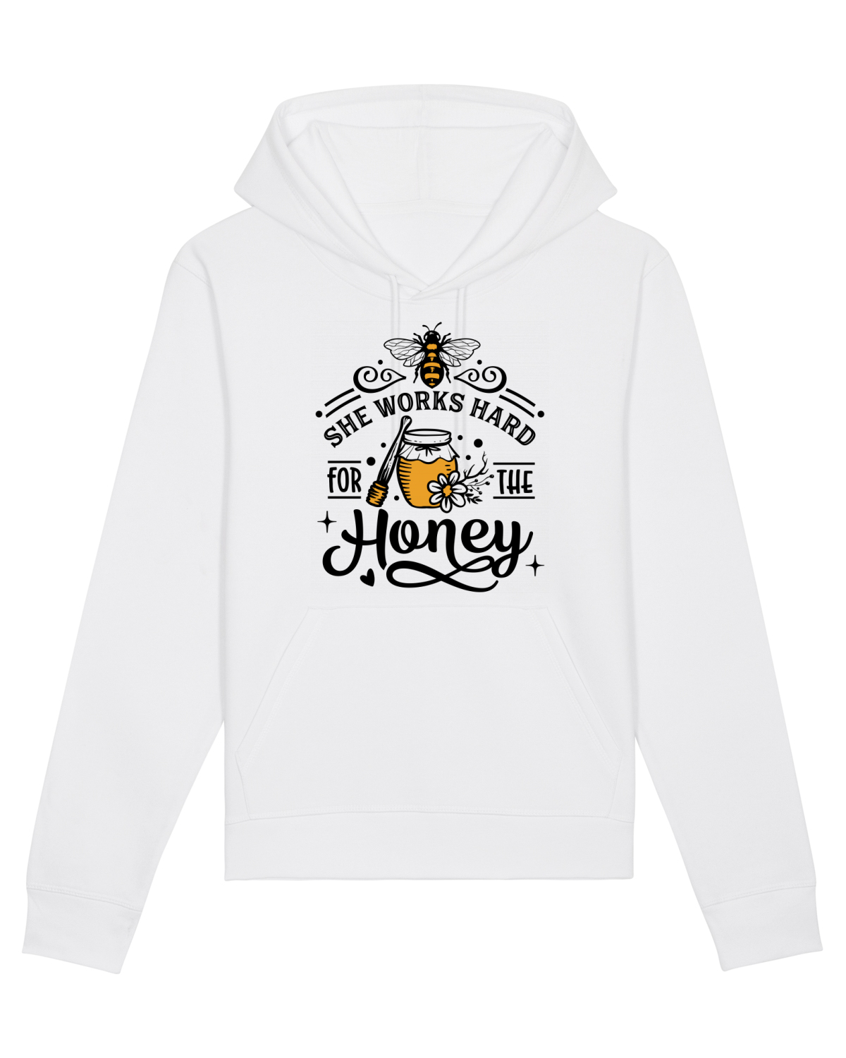 Hanorac Unisex Drummer White