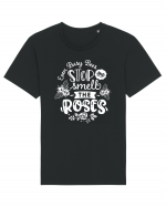 Stop And Smell The Roses Tricou mânecă scurtă Unisex Rocker