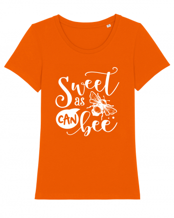 Sweet As Can Bee Bright Orange