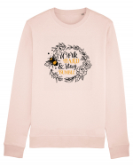 Work Hard And Stay Bumble Bluză mânecă lungă Unisex Rise