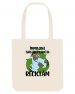 Reciclăm Sacoșă textilă