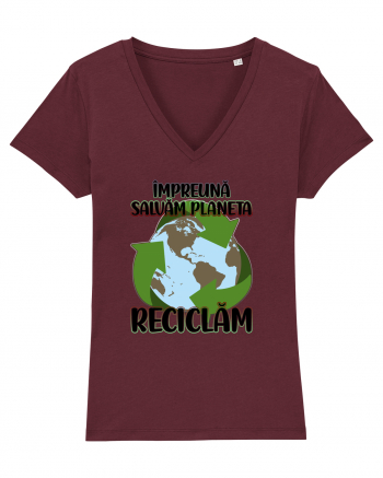 Reciclăm Burgundy