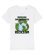 Reciclăm Tricou mânecă scurtă  Copii Mini Creator