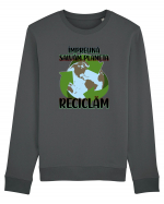 Reciclăm Bluză mânecă lungă Unisex Rise