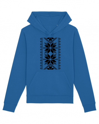 Motiv traditional - negru Royal Blue