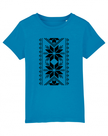 Motiv traditional - negru Azur