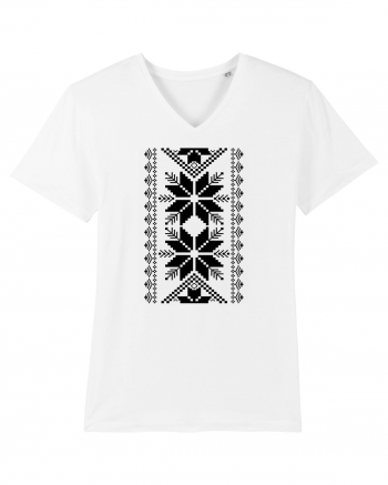 Motiv traditional - negru White
