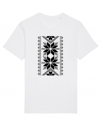 Motiv traditional - negru White