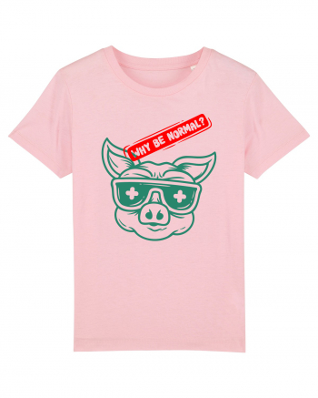 Iesi din multime - Why be normal Cotton Pink