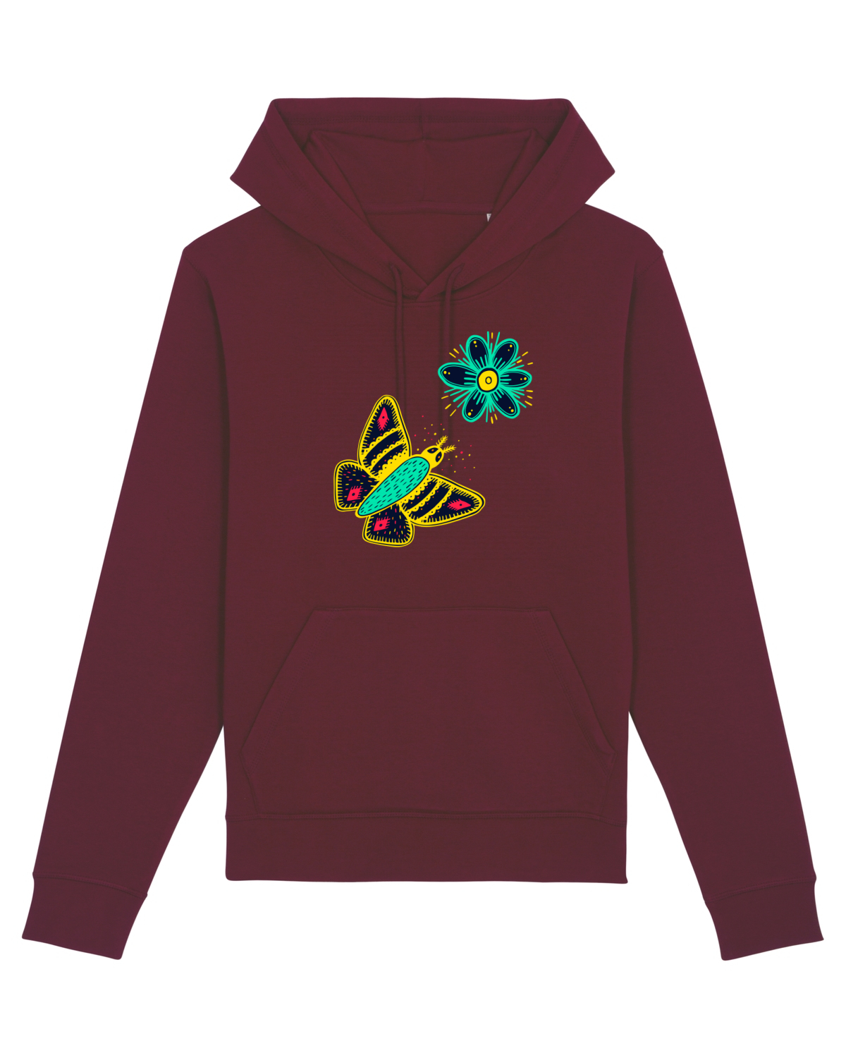 Hanorac Unisex Drummer Burgundy