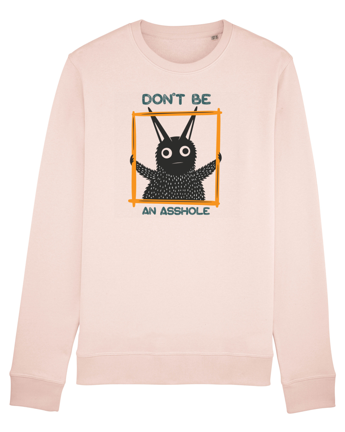 Bluză mânecă lungă Unisex Rise Candy Pink
