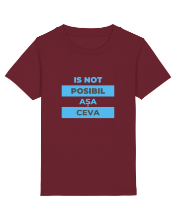 Is not posibil asa ceva Burgundy