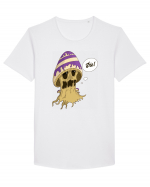 The Mushroom man - Halloween edition Tricou mânecă scurtă guler larg Bărbat Skater