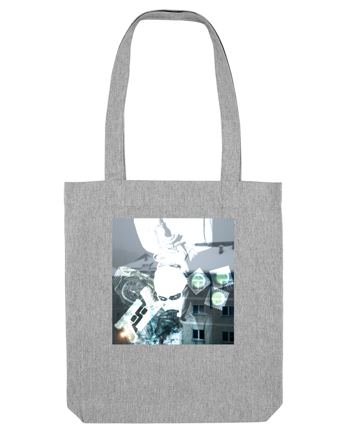Sacoșă textilă Heather Grey