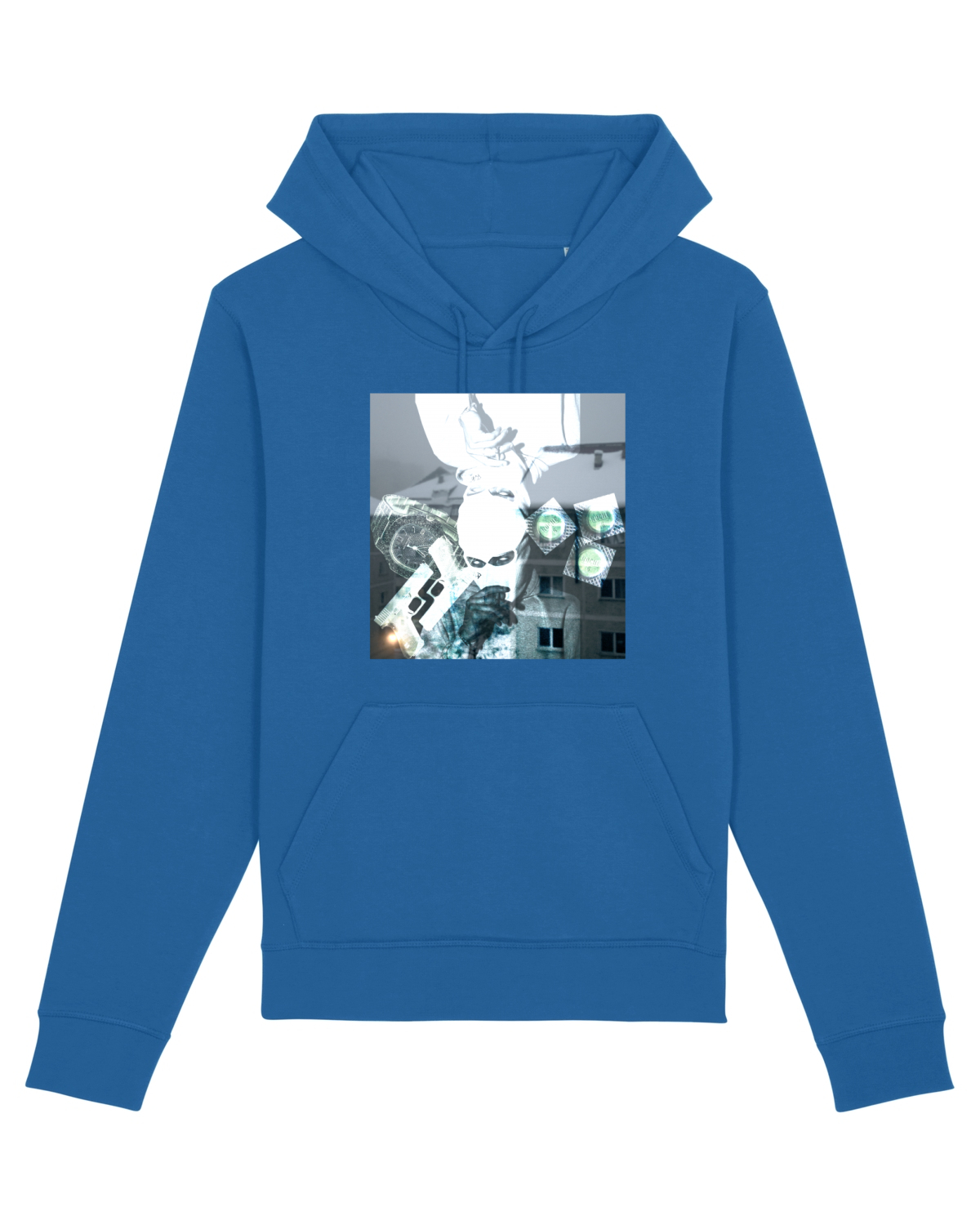 Hanorac Unisex Drummer Royal Blue