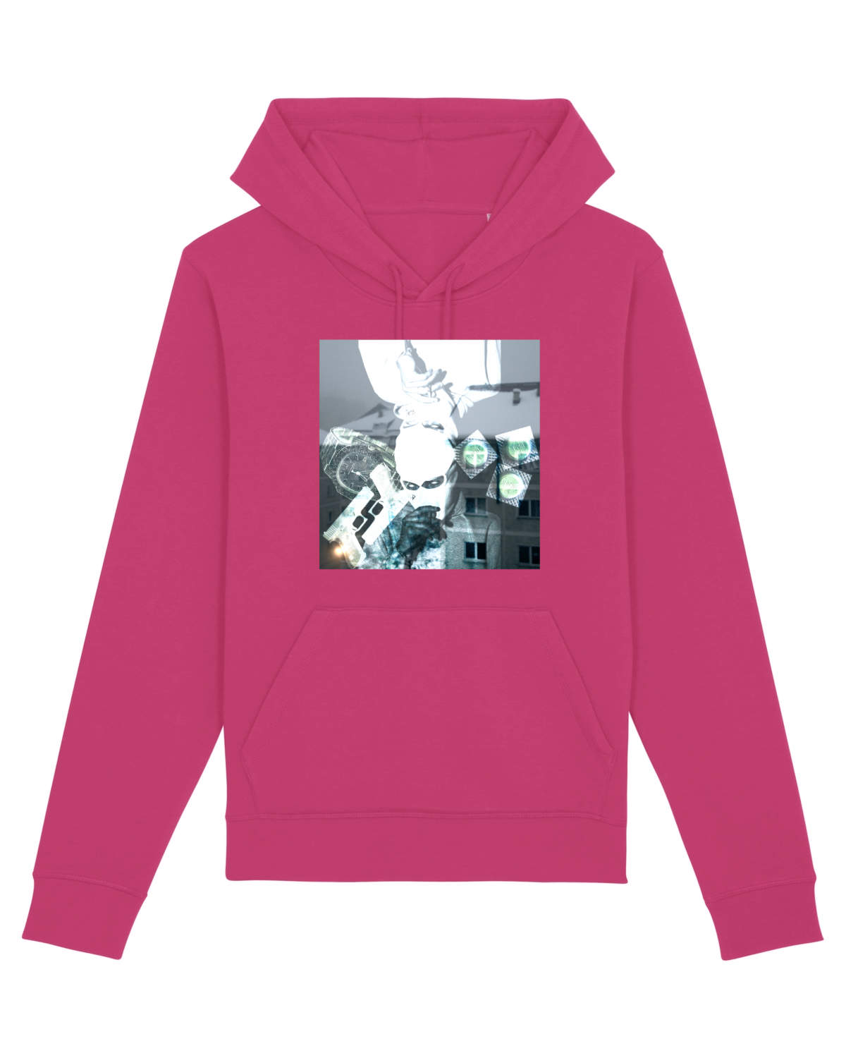 Hanorac Unisex Drummer Raspberry