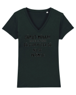 Politete Tricou mânecă scurtă guler V Damă Evoker