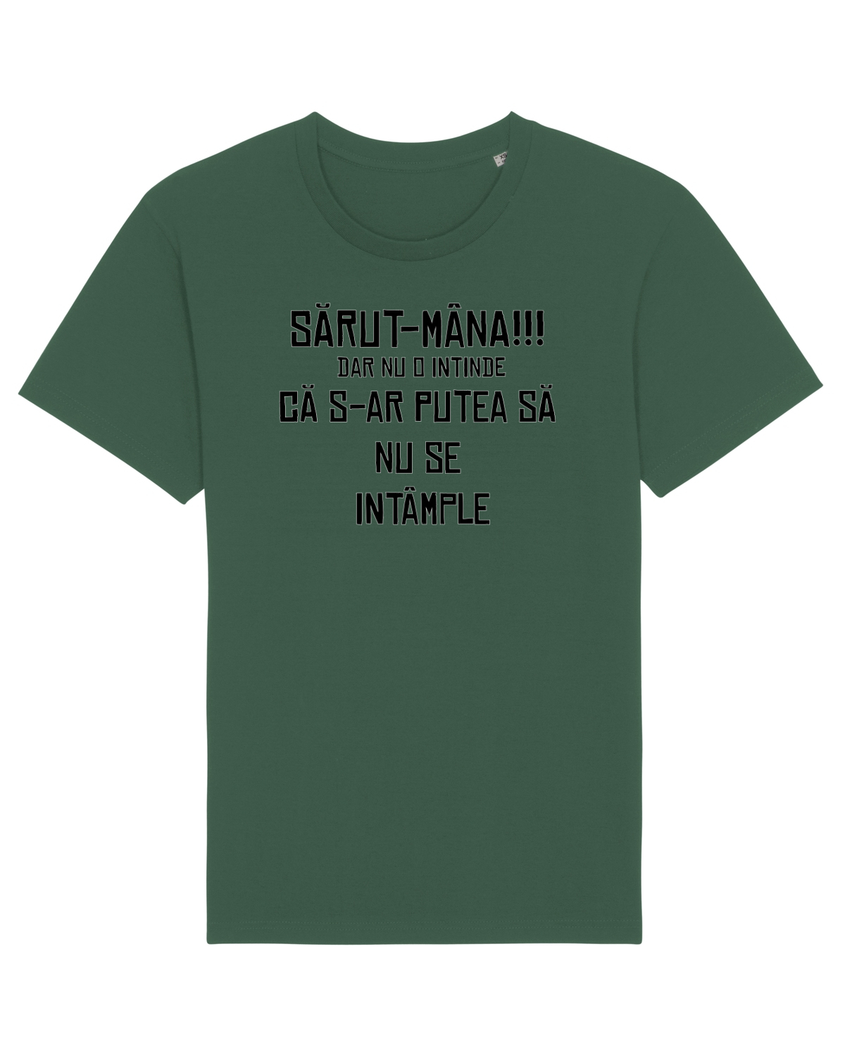 Tricou mânecă scurtă Unisex Rocker Bottle Green