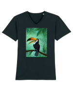 Tucan Tricou mânecă scurtă guler V Bărbat Presenter