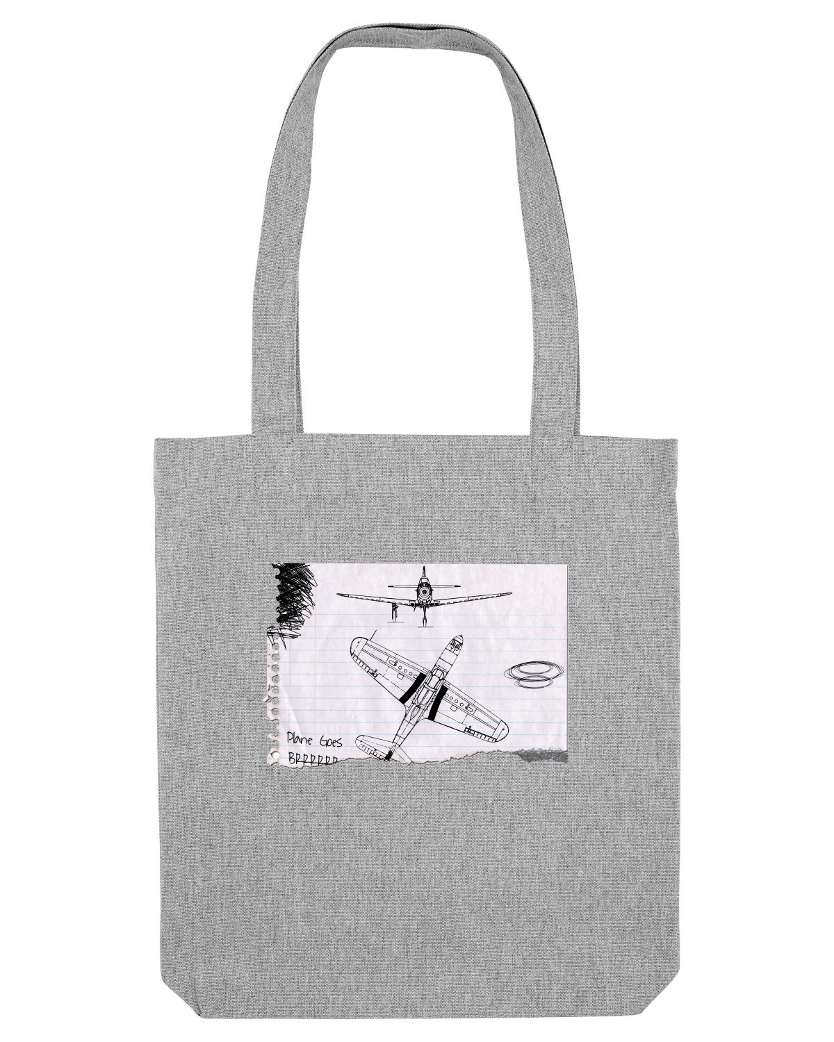 Sacoșă textilă Heather Grey