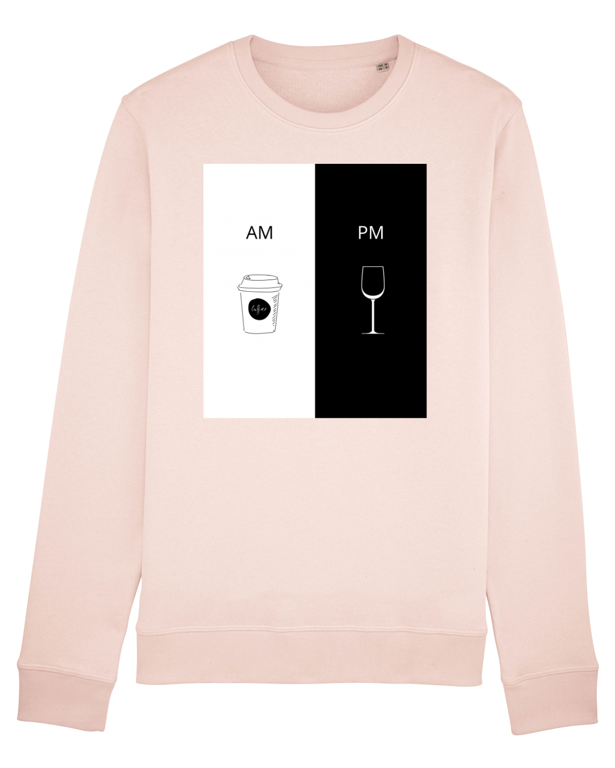 Bluză mânecă lungă Unisex Rise Candy Pink