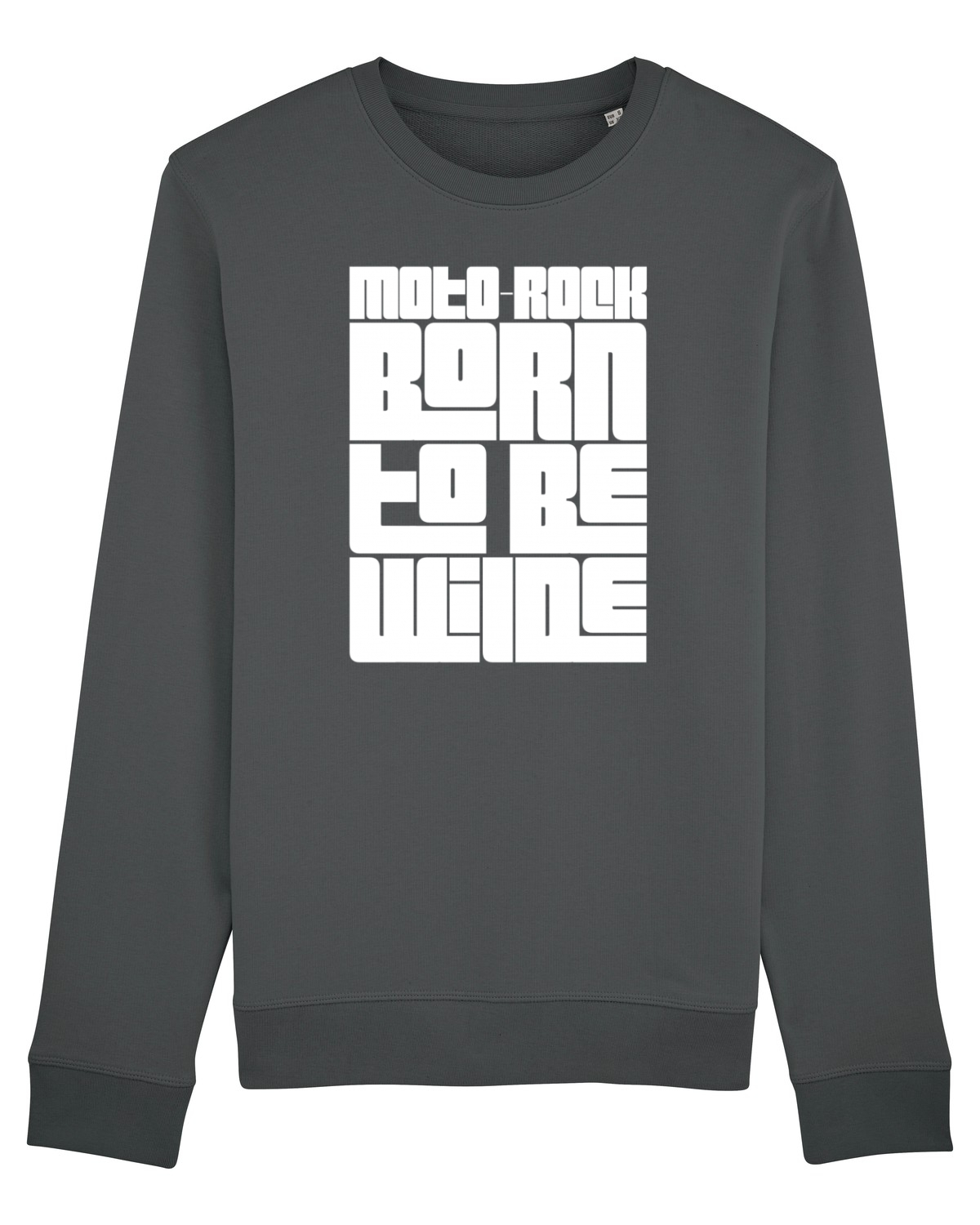 Bluză mânecă lungă Unisex Rise Anthracite