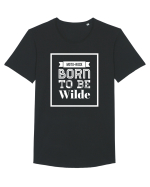 MotoRock BTW#5 Tricou mânecă scurtă guler larg Bărbat Skater