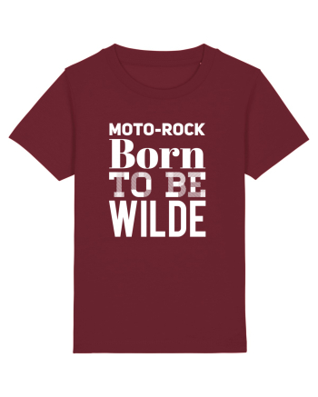 MotoRock BTW#6 Burgundy