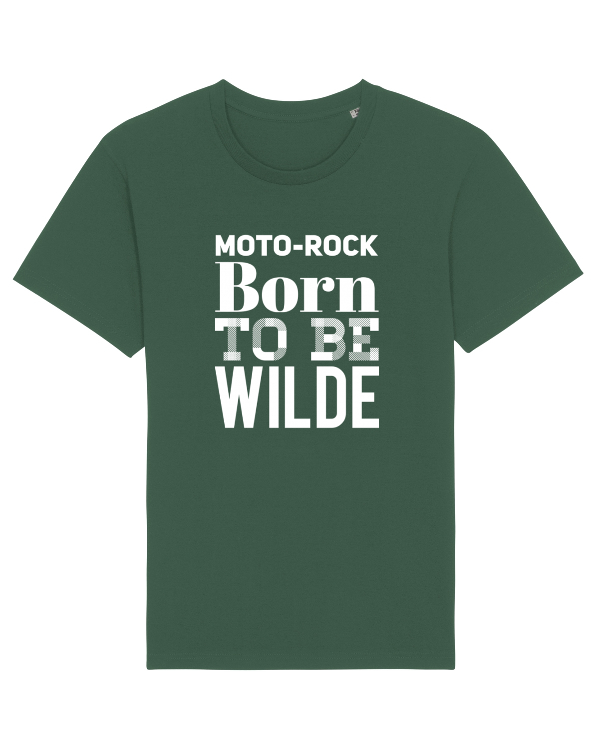 Tricou mânecă scurtă Unisex Rocker Bottle Green